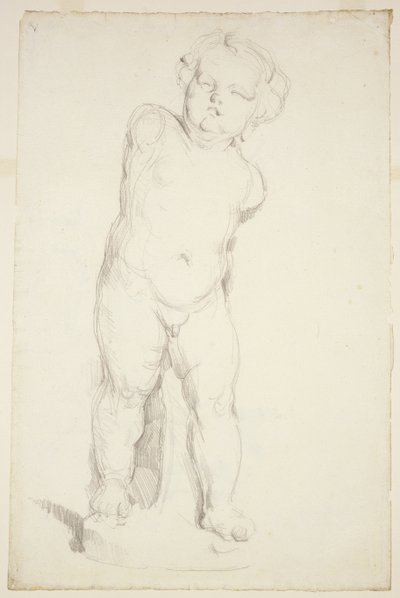 Cupid in Plaster by Paul Cézanne